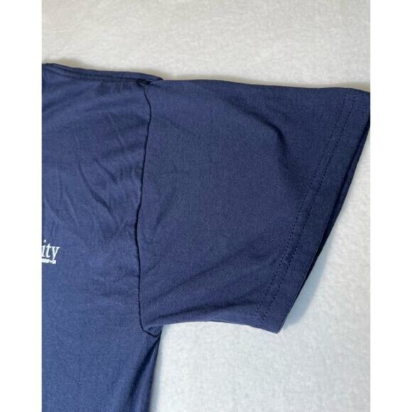 Vintage Penn State University Grandpa Navy Blue Graphic TShirt Size Large NWOT - Picture 7 of 10